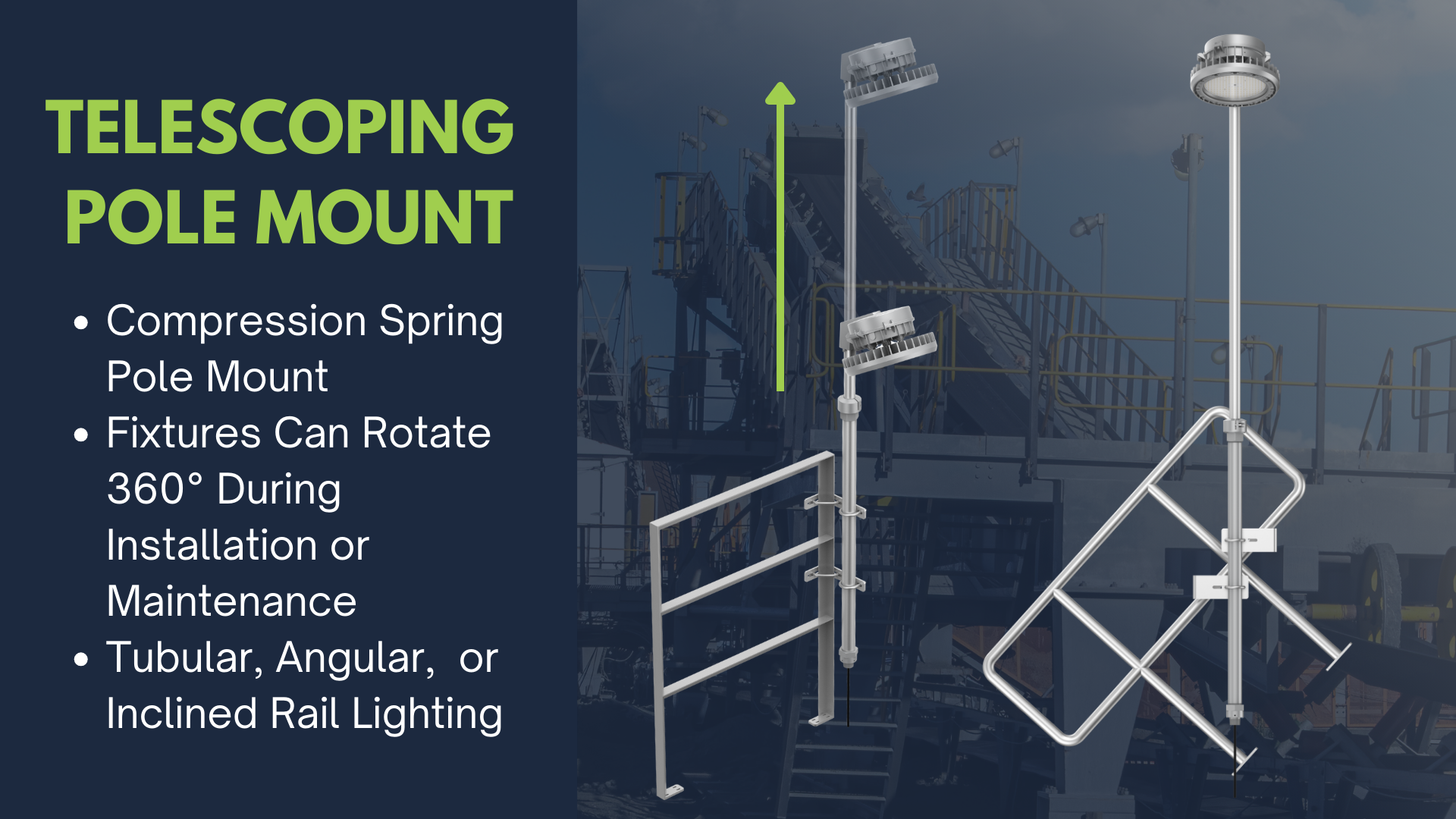 TPM Mount Telescoping Pole Mount